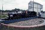 ZB 2-6-2 No 6 ready to leave Wroxham turntable   (27/08/1995)
