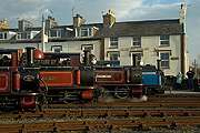 A side view of the three double Fairlies and ‘Welsh Pony’.       (16/10/2005)