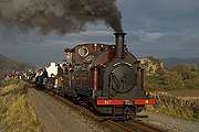 ‘Palmerston’ adds to the dramatic sky along the Cob.       (16/10/2005)