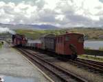 ‘Stanhope’ and ‘Prince’ head out onto the Cob with their freight train   (05/05/2003)
