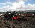 Ready for the day's work, ‘Blanche’ sits in the yard at Boston Lodge   (18/09/2000)