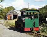 Moelwyn rests outside the former engine shed at Boston Lodge   (12/10/2002)