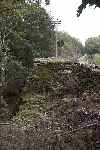 For those who have never seen Cei Mawr at close quarters, this is the end view of the massive dry stone embankment.   (26/09/2004)