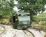 40hp Protected Simplex 2275 (or is it 3098) runs down the yard at Stonehenge Works   (07/09/2003)