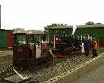 ‘Creepy’ and ‘Chaloner’ at the buffers, Pages Park   (07/09/2003)