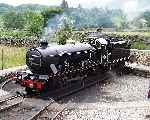 ‘River Esk’ on the turntable at Eskdale / Dalegarth   (29/06/2000)