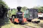 Kerr, Stuart Brazil class ‘Melior’ runs round it's train at Kemsley Down station   (28/07/1996)