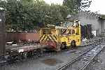 Diesel No 10 in the yard at Pendre.   (27/09/2004)