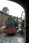 A view of No 4 from inside the locomotive shed, Tywyn Pendre.   (27/09/2004)