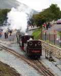 ‘Taliesin’ and ‘Russell’ leave Waunfawr   (16/09/2000)