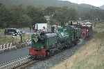Journey’s end as 138 runs into Rhyd Ddu as the rain threatens to close in.   (12/09/2004)