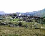 143 returns from Rhyd Ddu around the curves at Ffridd Isaf, several photographers in view!   (27/09/2003)