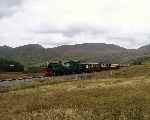 Rolling in to Rhyd Ddu, 138 is just a few yards from the terminus   (27/09/2003)