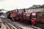 ‘Chattenden’, Sierra Leone No 14 and ‘Orion’ stand together at Llanfair Caereinion   (24/08/2002)
